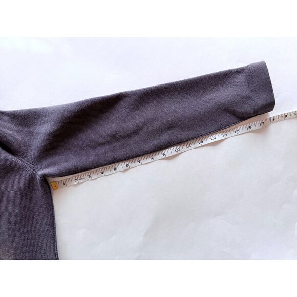 Banana Republic Wool Blend Knit Three Button Sweater Blazer in Dark Periwinkle S - Picture 10 of 10